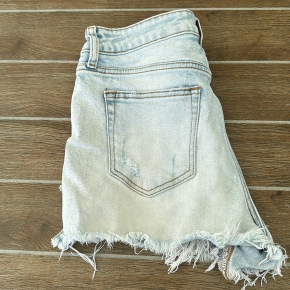 Distressed Denim Shorts - Picture 4 of 5